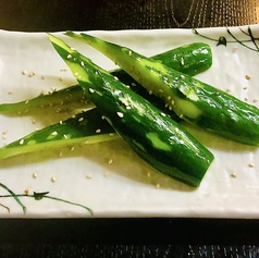 かしわやの自家製屋台きゅうり