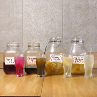 キリンジならではのオリジナルドリンクや創作料理!