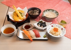 自然薯寿司御膳