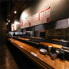 横並びで気兼ねなくお食事をお楽しみいただけます！