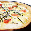 料理メニュー写真&nbsp;明太子と餅の和風ピザ