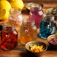 炉端 炎 自家製のお茶ハイをご用意しております。