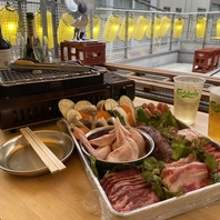 手ぶらBBQプランをご用意しております◎