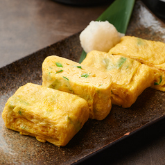 ニラ入り厚焼き玉子