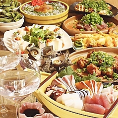 蛸焼き 炉ばた 満家のコース写真