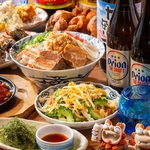 飲み放題付き宴会コース4000円(税込)～ゴーヤチャンプルなど沖縄料理が満喫できるコースが勢揃い！