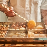 おでん出汁は、昆布・かつおをベースに化学調味料を一切使用せず、あっさりと京風に仕上げています。