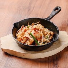 スタミナホルモン鉄板焼き