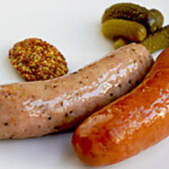 ソーセージ2種盛