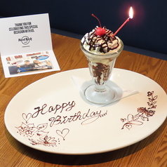 特製デザートプレートはこちら★の写真