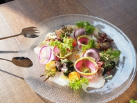 【鮮魚のカルパッチョ】