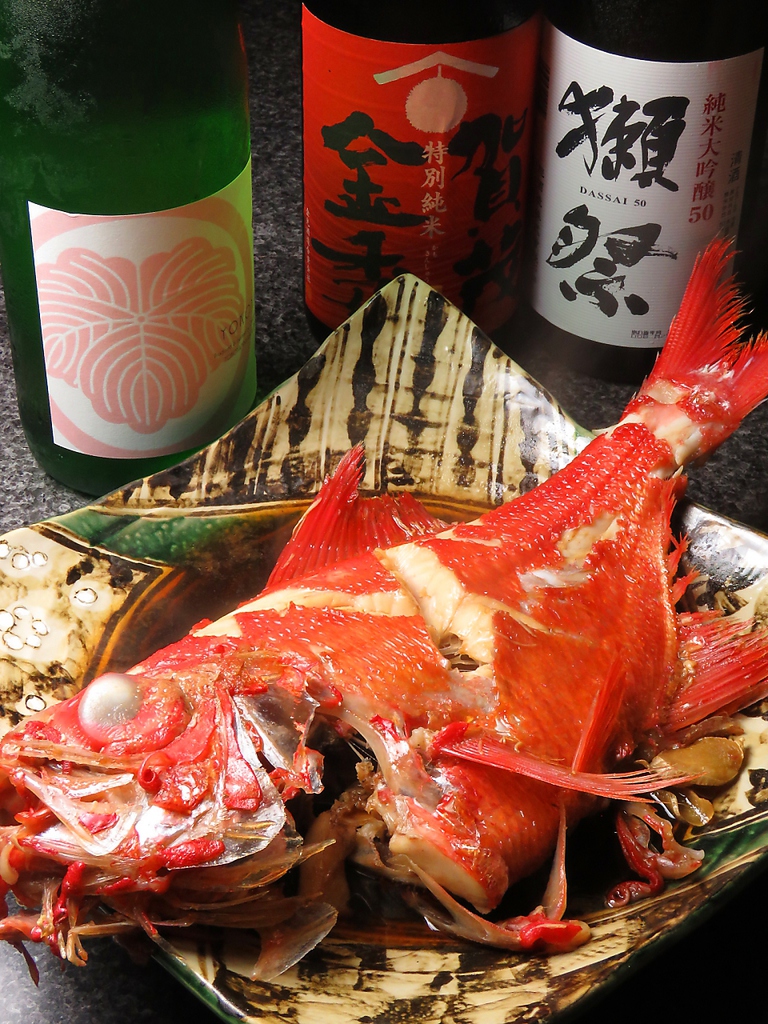 新鮮な魚を一番旨い料理法で…。