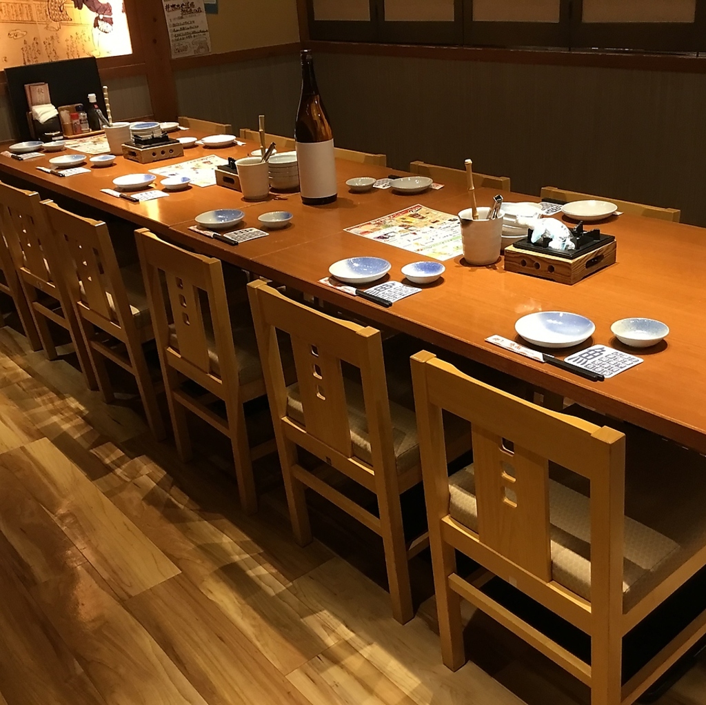 10名様以上で貸切の個室は宴会幹事さんにオススメ★一度ご来店ください。