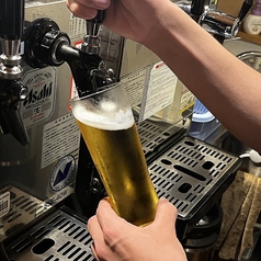 キンキンに冷えた生ビール