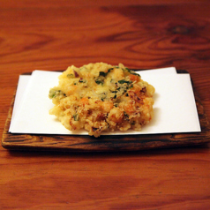 海老と野菜のかき揚げ