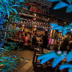 旅するビアガーデン Hello 新宿BBQ ビアガーデンの特集写真