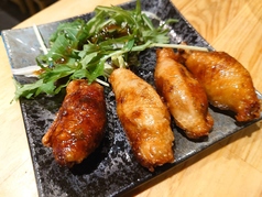 鶏皮餃子