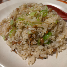 納豆チャーハン