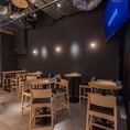 こだわりのシックな店内でごゆっくりと。