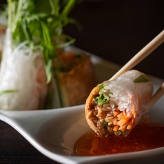 ベトナム生春巻 スイートチリソースでの写真