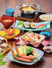 かにしゃぶ小鍋御膳