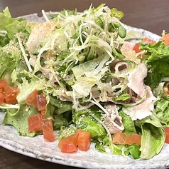 あぐー黒豚の温しゃぶサラダ