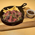 料理メニュー写真&nbsp;牛ハラミのステーキ　150ｇ