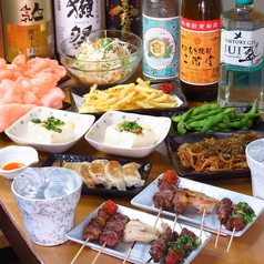 麺と飯のコース写真