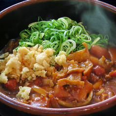 かすカレーうどん