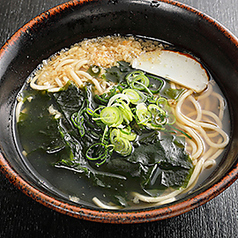 わかめそば（又はうどん）