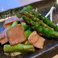 アスパラベーコン焼き