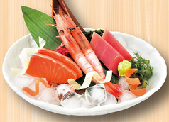 刺身三品盛合せ