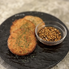 ハッシュドレンコン にんにく醤油