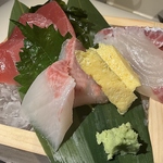 人気のお刺身3種盛