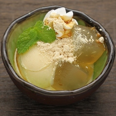 黒蜜わらび餅ときなこアイス
