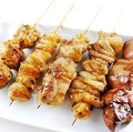 料理メニュー写真&nbsp;やきとりセット5串(しお焼き)