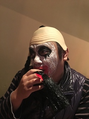 ハロウィンも全力です。