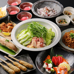 宴会プランは全て120分飲み放題付き！名物生つくねを存分に楽しめる宴会コースもございます。