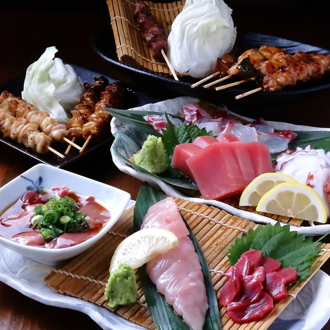 博多で人気の『とり皮焼』を鳥○風で！飲み放題付コースもご用意！！