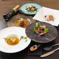 料理メニュー写真&nbsp;villastellaディナーコース