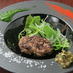 ミニ鉄板和牛ハンバーグ