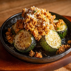 ズッキーニステーキ　コク旨キーマカレー