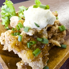 りあの鶏皮ポン酢