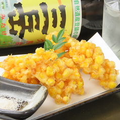 トウモロコシのかき揚げ