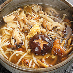 【季】あんかけきのこそば（又はうどん）