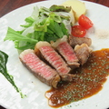 料理メニュー写真&nbsp;黒毛和牛ミスジステーキ