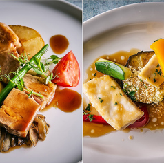 ホテルオークラ東京ベイ レストラン フォンタナのコース写真