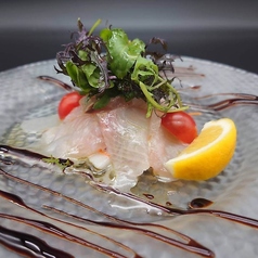 本日のお魚カルパッチョ