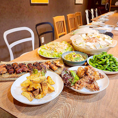 ハチトラ食堂のコース写真