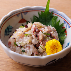 鯵のなめろう